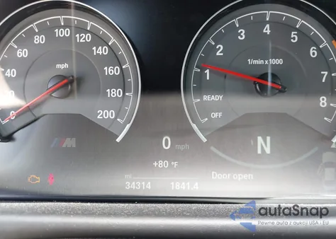 2017 BMW M4 z USA, uszkodzony, nr VIN WBS3R9C55HK709577